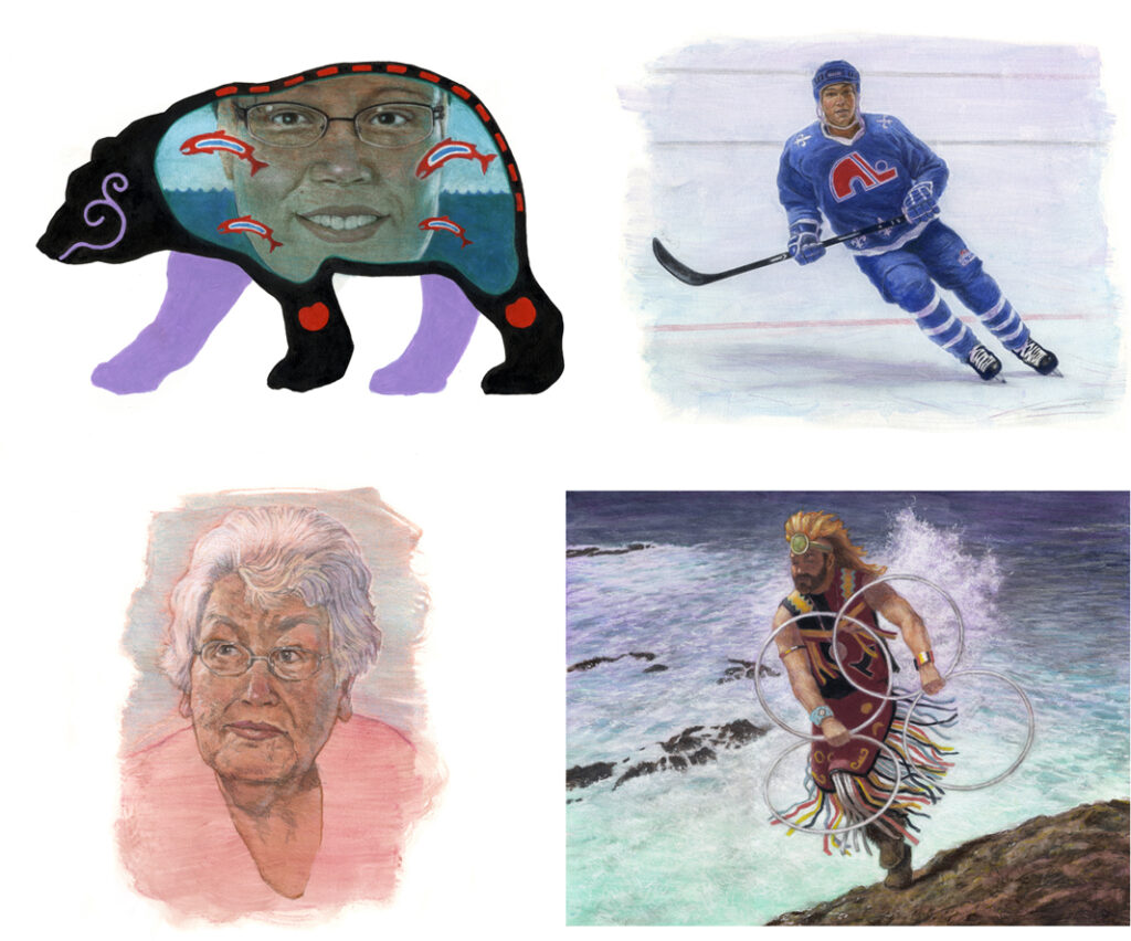 Amazing L'nu'k, James Benley, James Bentley art, James Bentley artist, James Bentley illustration, James Bentley illustrator, illustration, illustration art, illustrator, illustration artists, contemporary illustration, artwork