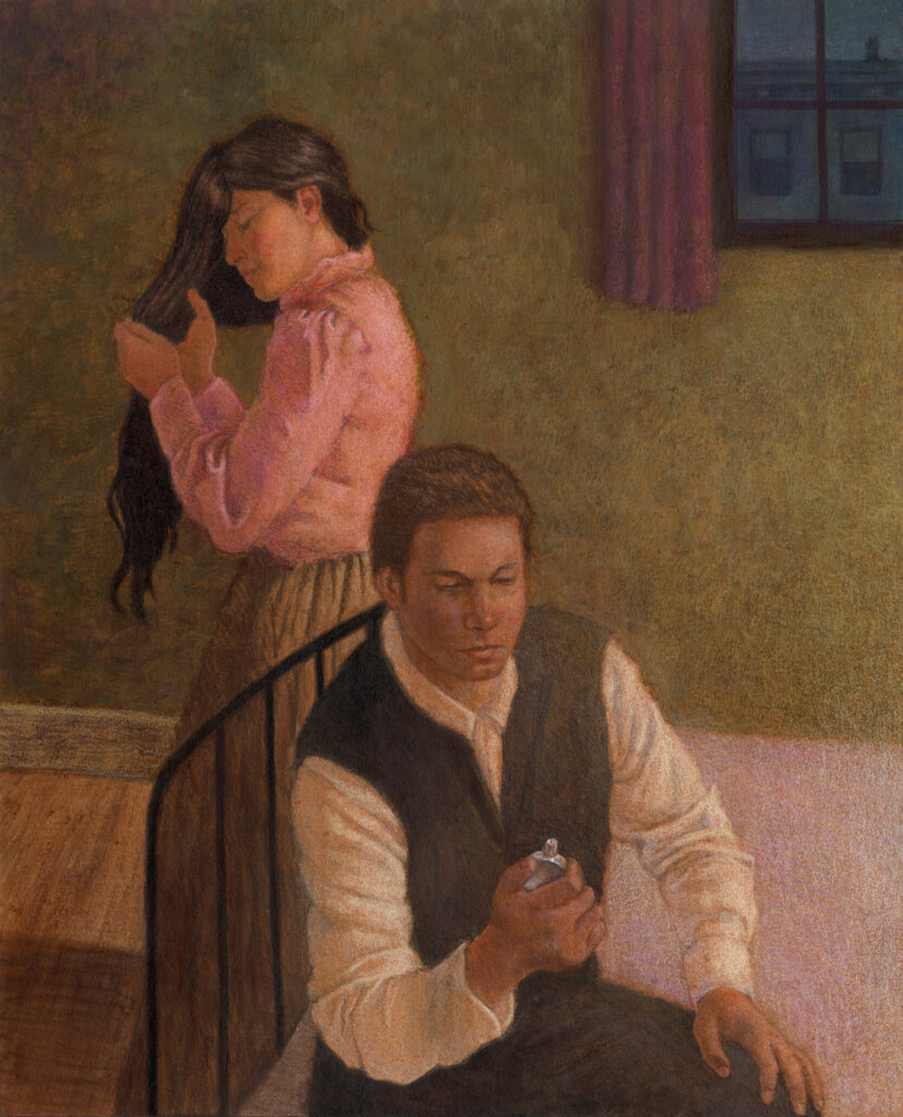 Gift of the Magi, James Benley, James Bentley art, James Bentley artist, James Bentley illustration, James Bentley illustrator, illustration, illustration art, illustrator, illustration artists, contemporary illustration, artwork