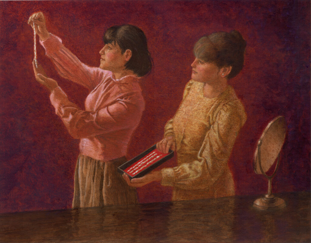 Gift of the Magi, James Benley, James Bentley art, James Bentley artist, James Bentley illustration, James Bentley illustrator, illustration, illustration art, illustrator, illustration artists, contemporary illustration, artwork