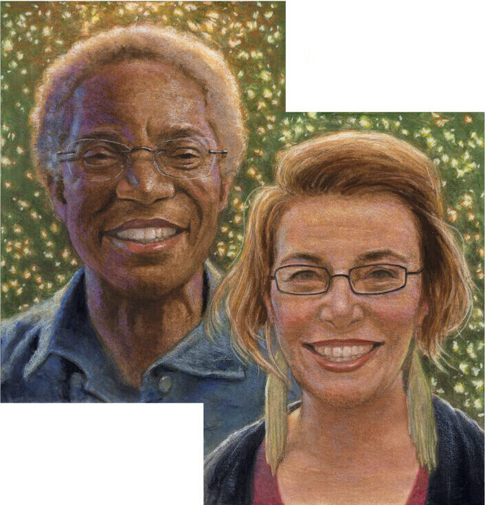 Beverly Glenn and Elizabeth Glenn Copeland